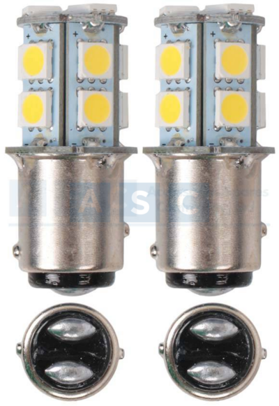 LED 1034 13SMD CHIPS 12V WHITE(2PCS)