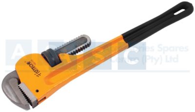 HEAVY DUTY PIPE WRENCH 18/450MM HIGH CARBON STEEL DROP- FORGED HEAD