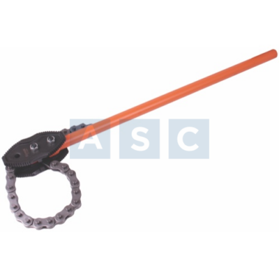 PIPE WRENCH WITH CHAIN 100MM Material:Chromium Vanadium Steel