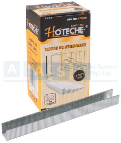STAPLE 10J SERIES  AIR STAPLES(5000) (1010J)Air staple L:10.0MmCrown:11.2Mm