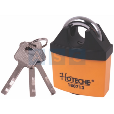 OUTDOOR LEAF LOCK 60MM 3KEYS Copper blade   double blister