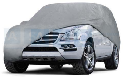 SUV COVER SILVER LARGE W/PROOF 120G PE ALUMINIUM WITH SPUNLACE COTTON