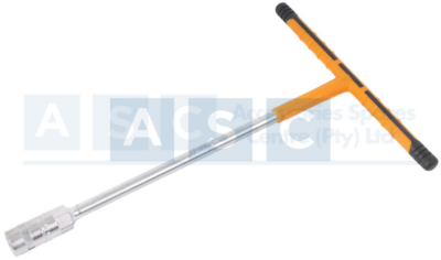 T-HANDLE SOCKET WRENCH 14MM COLOR RUBBER HANDLE HIGH QUALITY CARBON