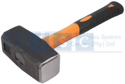 STONING HAMMER 2KG FIBRE GLASS HANDLE High Carbon / SteelDrop-Forged/