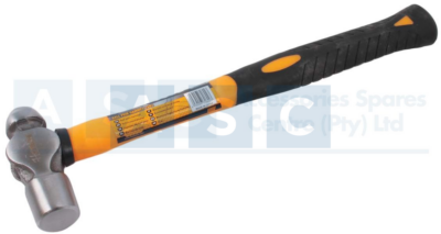 HAMMER BALL PEIN 1LB FIBRE GLASS HANDLE high carbon steel Drop-forged head