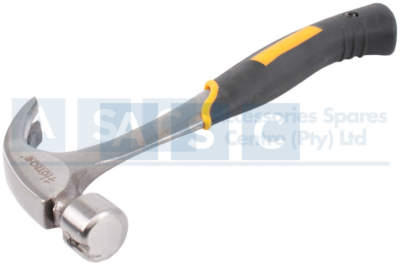 HAMMER CLAW 16OZ ALL STEEL W/ Pp+Tpr Soft Grip Handle /High Carbon