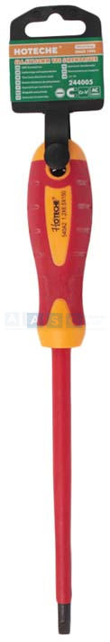 SCREWDRIVER VDE SL6.5X150MM  1000V Material:Cr -V   Bi-Color Comfortable