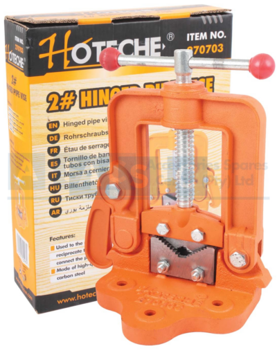 PIPE VICE 2INCHES Power Plastic Coated   Maleable Casting