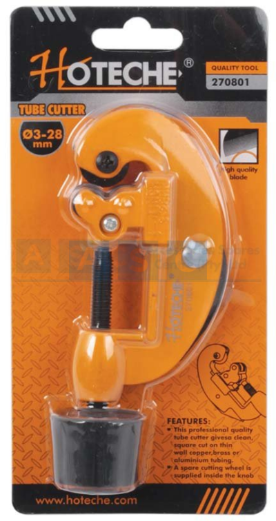 TUBE CUTTER 3-28MM Material:Aluminum-Alloy Body  Bearing