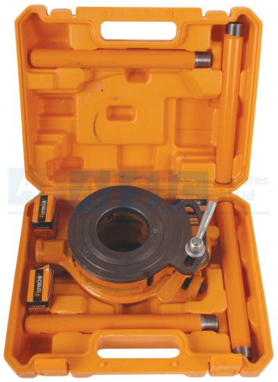 PIPE THREADING RATCHET DIE STOCK 114 Material:9CRSI steelSize:1/2 3/4/1/