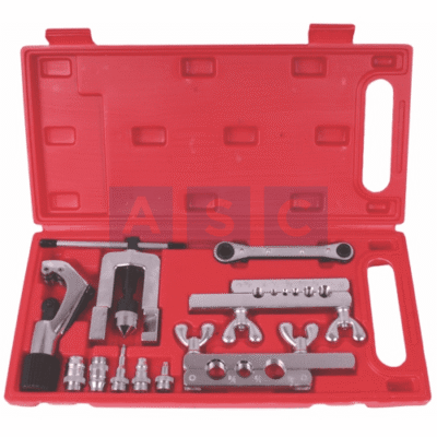 FLARING & SWAGING TOOL SET Material: Carbon Steel (Flare): 3