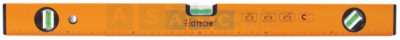 SPIRIT LEVEL ALUM.600MM 3 VIALS  ALUM.FRAME W/MAGNETIC  THICKNESS 0.75MM