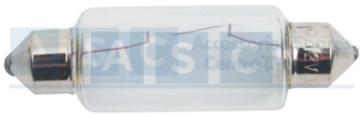 GLOBE FESTOON 12V 18W(10)(44X15MM) DISCONTINUED