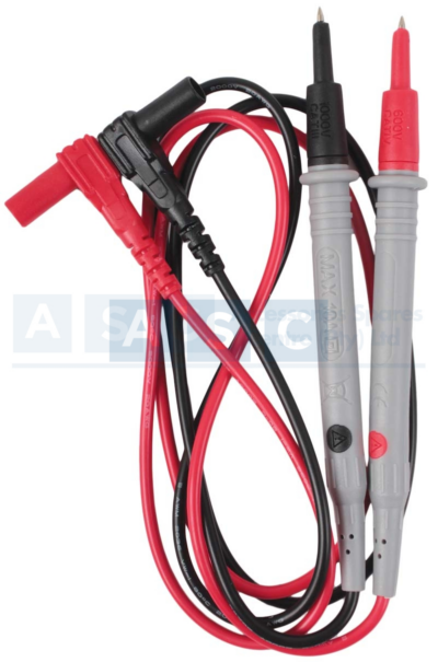 MULTIMETER LEADS SET Probe:Length 150mm/TipФ2mm Plug:Ф4mm