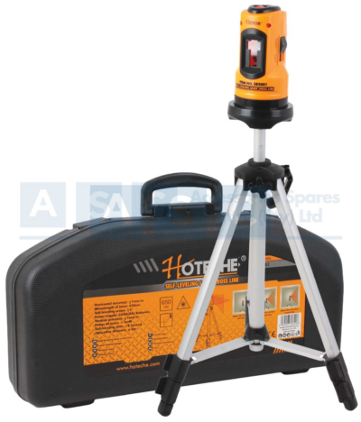 SELF-LEVELING LASER CROSS LINE With 1.2M Aluminum Stand Laser Class:Li