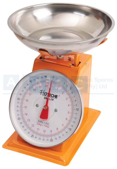 DIAL SCALE 20KG/44LBS 100G/.25LBS PADESTAL IRON