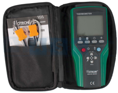 PORTABLE THERMOMETER  -150-1370 DEGREE C -238-2498 F Reading storage/Recalling st