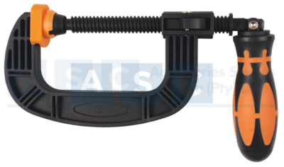 QUICK RELEASE G-CLAMP CLAMP  75MM Nylon bodyABS+TPR handle    PE/TPR jaws