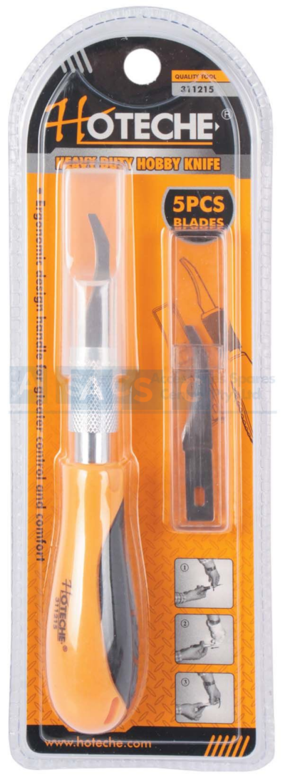 HOBBY KNIFE H/DUTY 1Pc Blades Holder /Pp Handle With