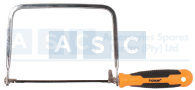 JUNIOR HACKSAW 170MM 5BLADES Square Lacquered Steel Tube Bow Frame