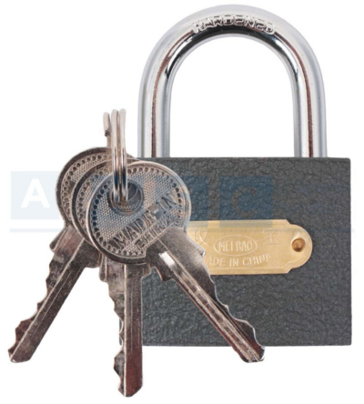 IRON PADLOCKS 50mm TRI LINK USE 180305