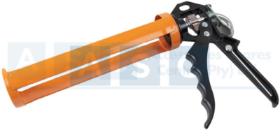 CAULKING GUN H/DUTY ROUND 230MM Aluminum body /steel strigger