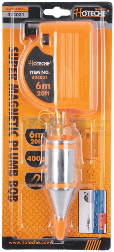 PLUMB BOB 6M SUPER MAGNETIC Plumb Bob:400G  Neodymium Magnet 0.2