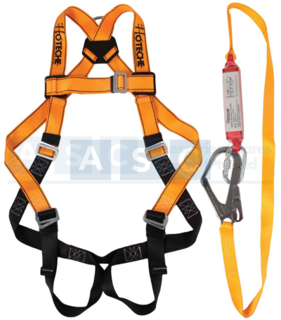 SAFETY HARNESS + ENRGY ABSORBER STRIP Include:1Safety Harness  5 Adjustment