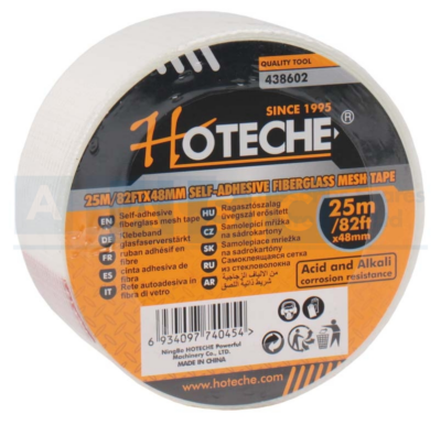 FIBREGLASS TAPE 48MM X 25M high tensile strength good bounding