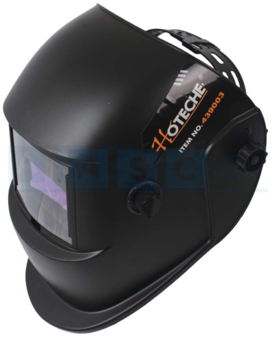 WELDING HELMET SOLAR FULLY AUTOMATIC LENS 92X42MM  POWER ON/OFF SOLAR CELL +