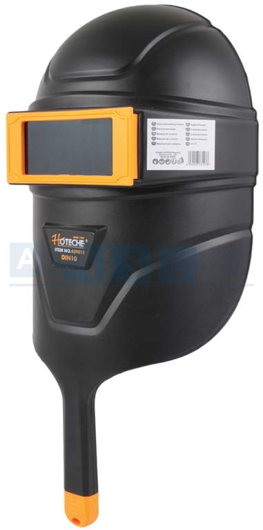 WELDING HELMET HAND HELD material:PP   view area:108X50mm