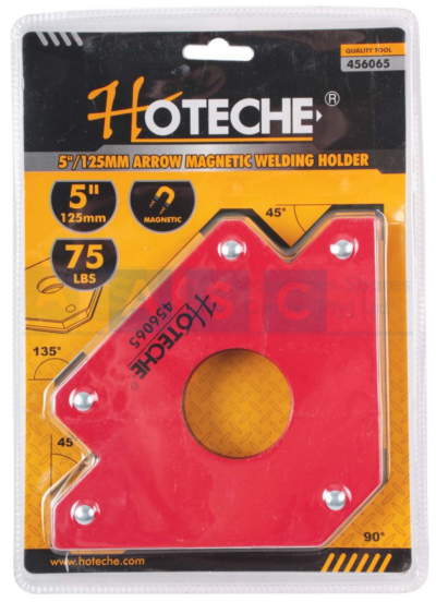 MAGNETIC HOLDER 75LB 125MM 45/90/135 DEGREE -A3 STEEL FERRIC