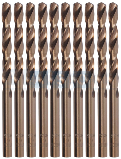 DRILL BIT 6MM HSS M2 STR.SHANK 10PCS IN PLASTIC CASE  FULLY DISCONTINUING