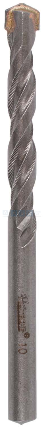 MASONRY DRILL BIT 10MM X120MM HIGH CARBON STEEL /SATIN FINISH /IN TUBE
