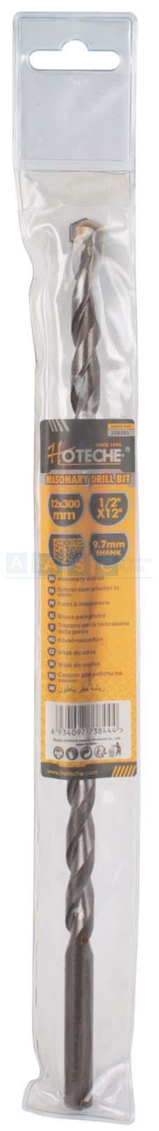 MASONRY DRILL BIT 12 x 300MM material: #45 carbon steel + YG8C sand