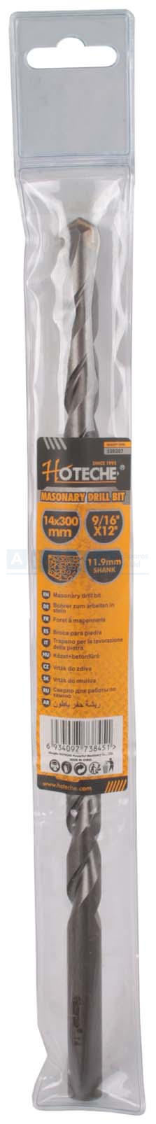 MASONRY DRILL BIT 14 x 300MM material: #45 carbon steel + YG8C sand