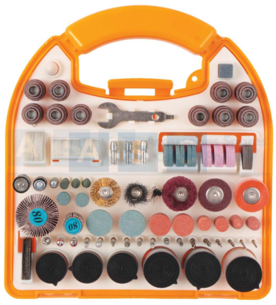 MINI GRINDER ACCESSORIES SET 300PCS IN PLASTIC CASE
