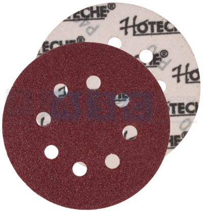 SANDING DISC 125MM GRIT P40 W/VELCRO 50PCS BMC