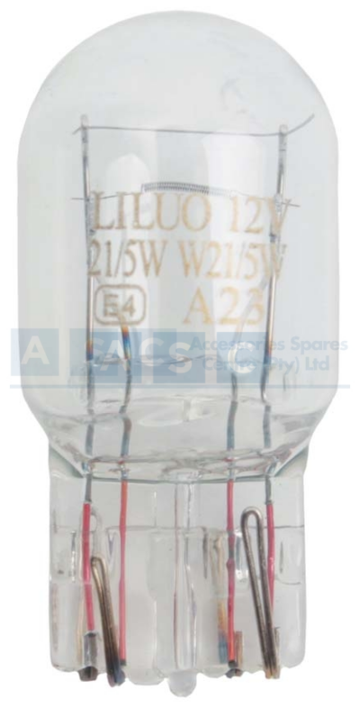 GLOBE WEDGE 21/5W 12V W21/5W WX3X16q T20 12v