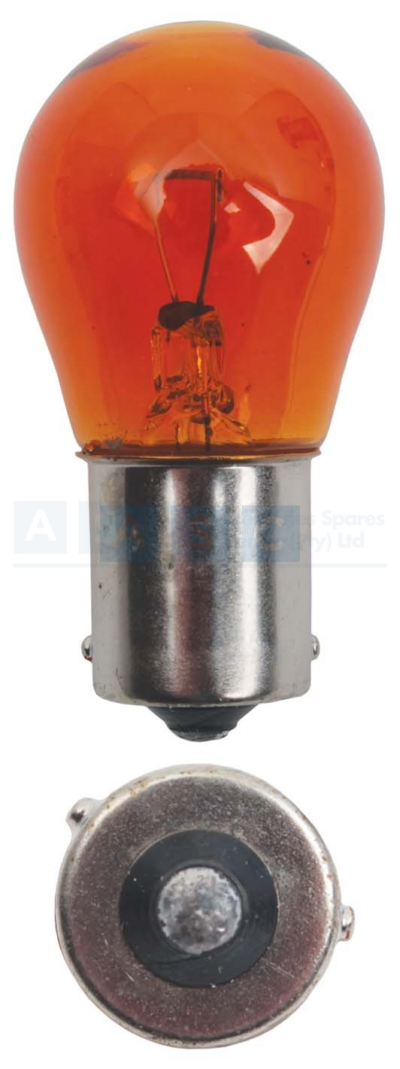 AMBER S/CONTACT 24V 21W  130DEG. OFFSET PY21W S25 24V 21W BAU15S AMBER E4 A15