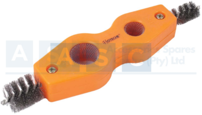 PIPE CLEANER AND DEBURRER BRUSH FOR COPPER PIPE WELDING EXT/INT 15 & 22M