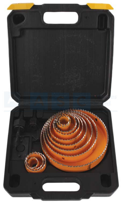 16 PCS HOLE SAW SET 19/22/28/32/38/44/51/64/76/89/102/127mm