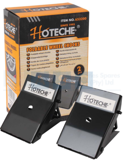 WHEEL CHOCK METAL FOLDABLE 2PCS material:carbon steel  product size:105x