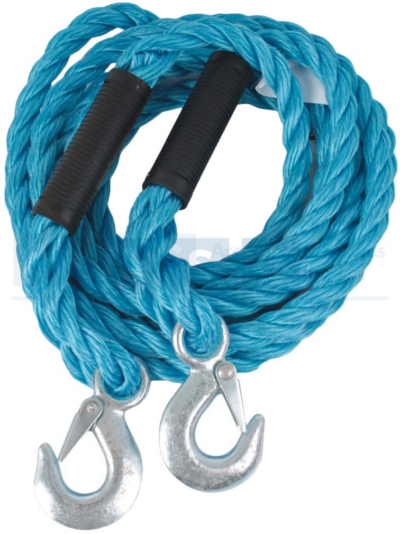 TOW ROPE 4M Load Capacity: 2000Kg Length: 4.0M