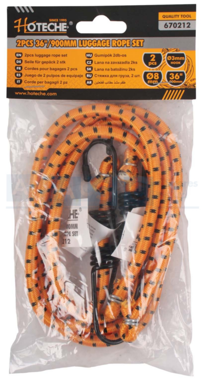 LUGGAGE STRAP 2PCS 900MM/36 INCH Material: latex and rubber Diameter:Î¦8m