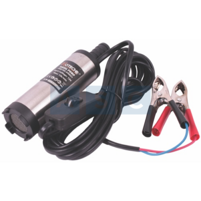 DIESEL TRANSFER PUMP 12V FLOW:12L/MIN  STAINLESS STEEL BODY