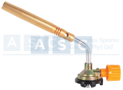 GAS CANISTER TORCH FOR COPPER/ZINC ALLOY ALUM./PLASTIC/ MANUAL IGNITION 120G/H