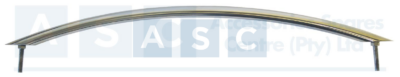 HANDRAIL S/STEEL OVAL 24