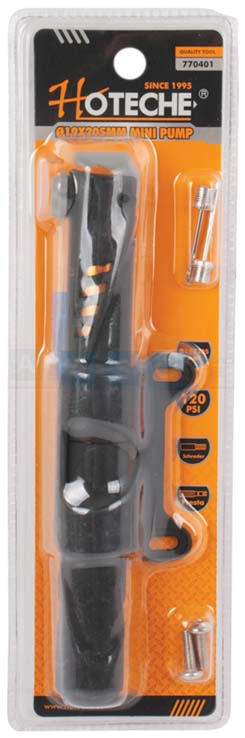 HAND PUMP MINI Product size: Ï19X205MM Tube:Aluminum