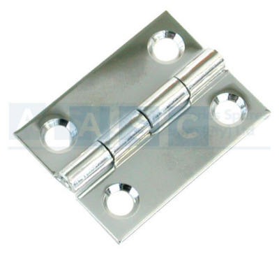 HINGE 44.5MM X 51MM S/STEEL